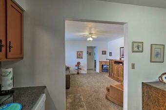 Rustic Ironton Home With Deck And Fireplace On A Creek!