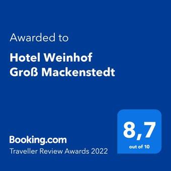 Hotel Weinhof Gro� Mackenstedt