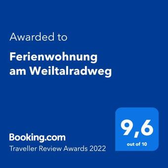 Apartamento Ferienwohnung Am Weiltalradweg