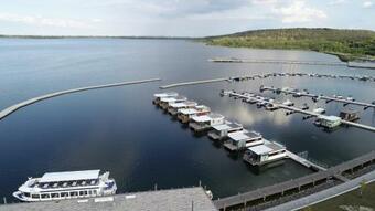 Geiseltalsee Hausboot - Floating House - Hausboot Junior