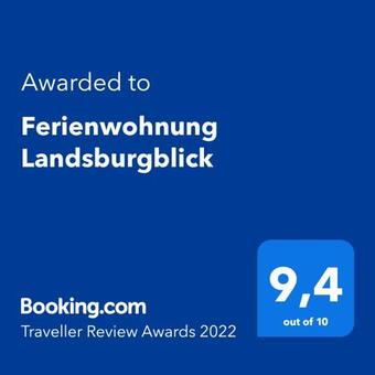 Apartamento Ferienwohnung Landsburgblick