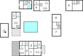 Beautiful Home In Rivalno With Outdoor Swimming Pool, Sauna And 7 Bedrooms