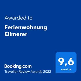 Apartamento Ferienwohnung Ellmerer
