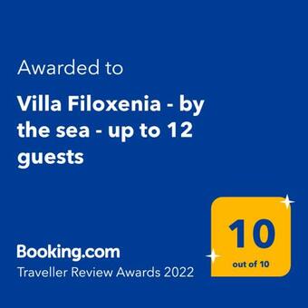 Villa Filoxenia - By The Sea - Up To 12 Guests