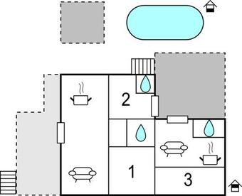Beautiful Apartment In Banjevci With 3 Bedrooms