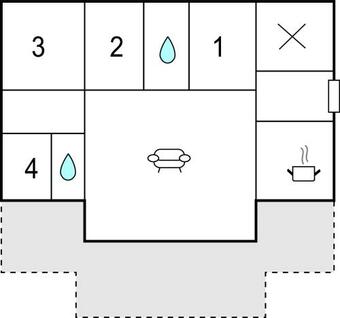 Amazing Home In Str�mstad With Wifi And 4 Bedrooms