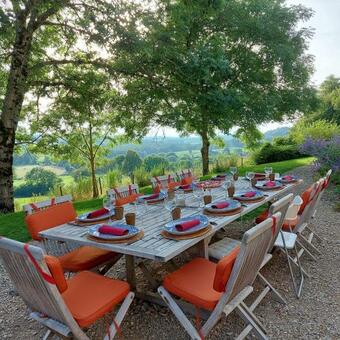 Bed & Breakfast Le Mas De Rigoulac Chambre Zen