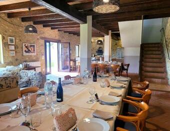 Villa Casa Rural En Girona 11 Habitaciones Hasta 30 Personas Piscina Privada