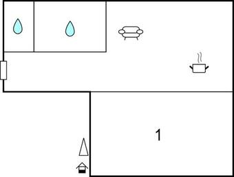 Awesome Apartment In Reauville With Wifi And 1 Bedrooms