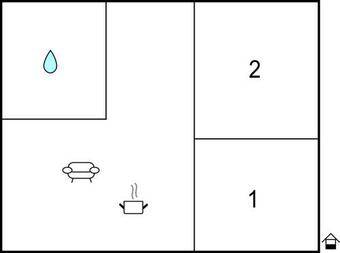 Awesome Home In Terranova With Wifi And 2 Bedrooms