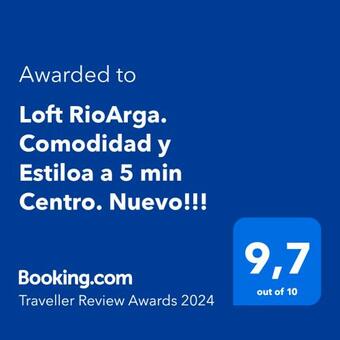 Apartamento Loft Rioarga. Comodidad Y Estiloa A 5 Min Centro. Nuevo!!!