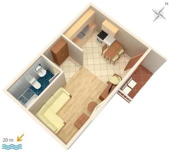 Apartments By The Sea Podgora (makarska) - 6713