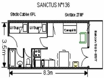 Rental Apartment Sanctus 1