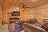 Luxe Cabin With Hot Tub, Theater, Pool Table, Arcade