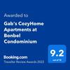 Gab's Cozyhome Apartments At Bonbel Condominium