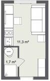 Cozy Paupio Studio Apartment For 2 People