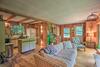 The Mill River Cabin With Fireplace And River View!