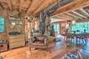 The Mill River Cabin With Fireplace And River View!